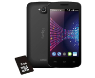 myPhone FUNKY Dual SIM czarny + 8GB + folia - 205926 - zdjęcie 1
